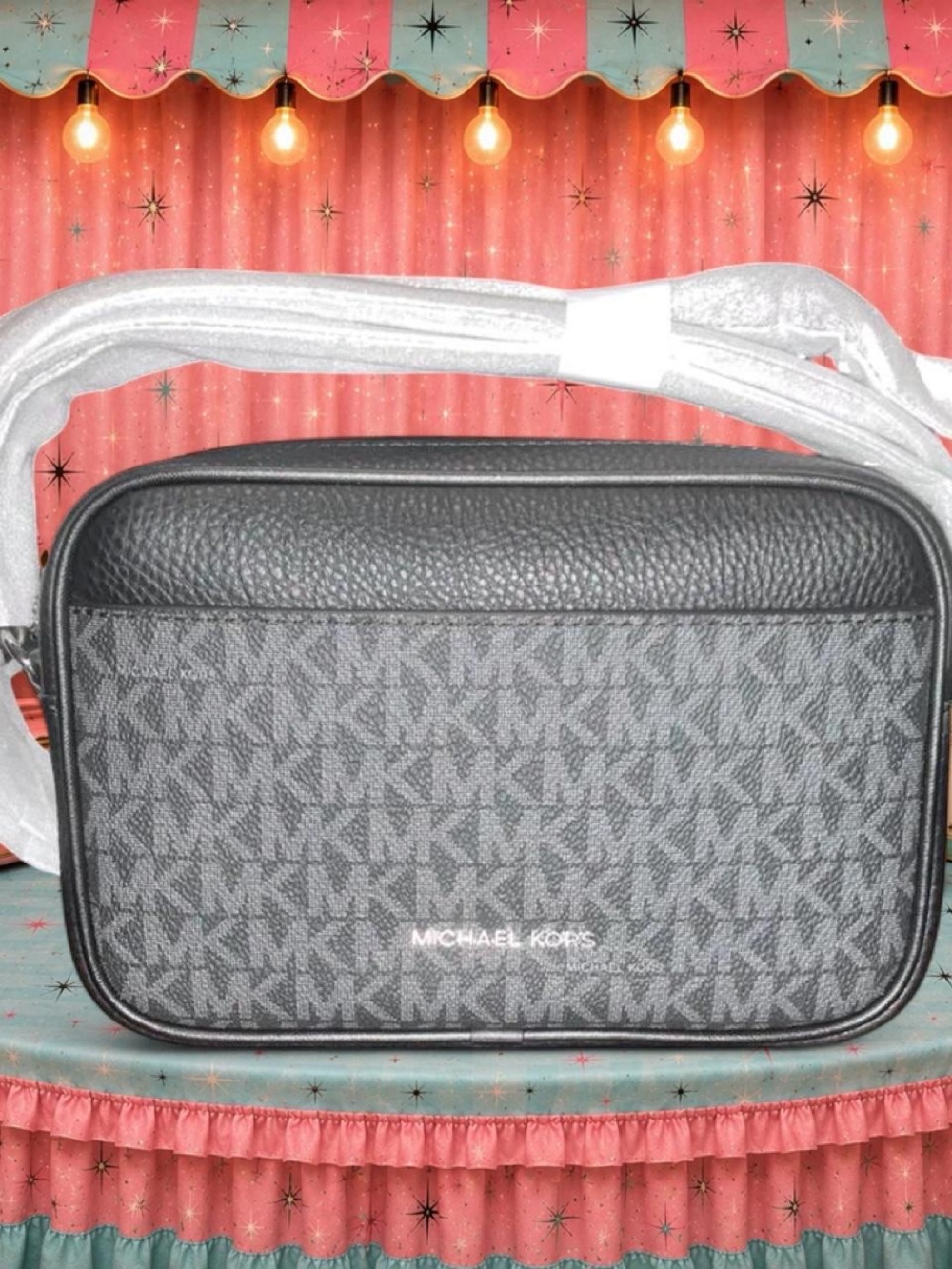 Michael Kors Jet Set Travel Small Camera Crossbody Black